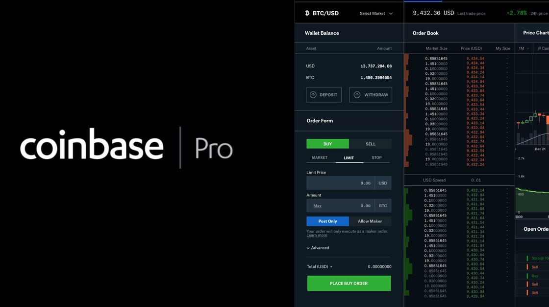 Coinbase Pro - Buy and Sell Bitcoin, Ethereum, and more with trust