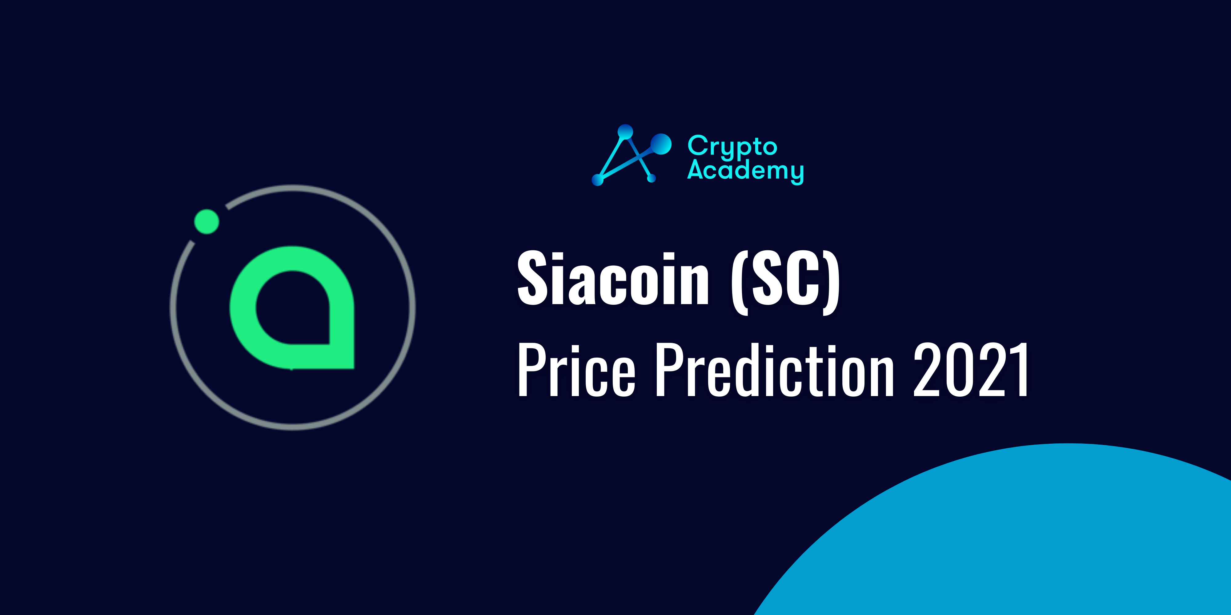 Siacoin (SC) Price Prediction - 