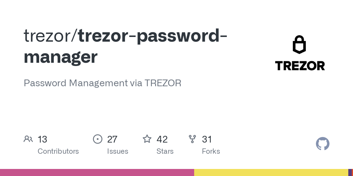 trezor-wallet · GitHub Topics · GitHub