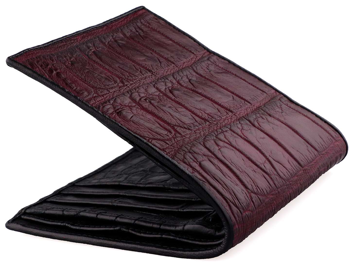 Wallet in Black American Alligator - Heritage Boot