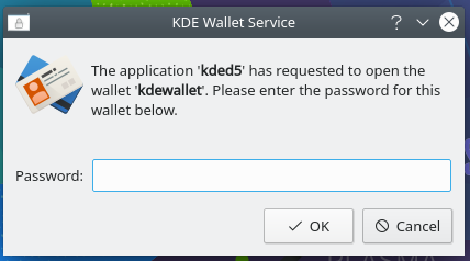 How to remove the presistant KDE wallet message that sometimes pops up? - Plasma - EndeavourOS