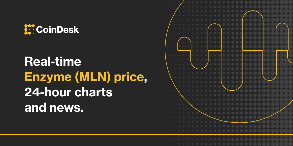 Enzyme price now, Live MLN price, marketcap, chart, and info | CoinCarp