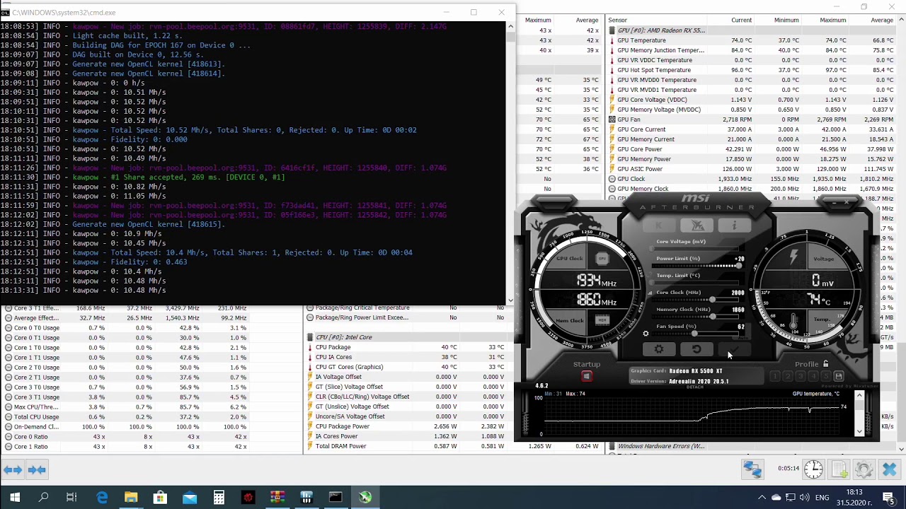 Mining NiceHash Etchash (NH-Etchash) on AMD RX XT - bitcoinhelp.fun