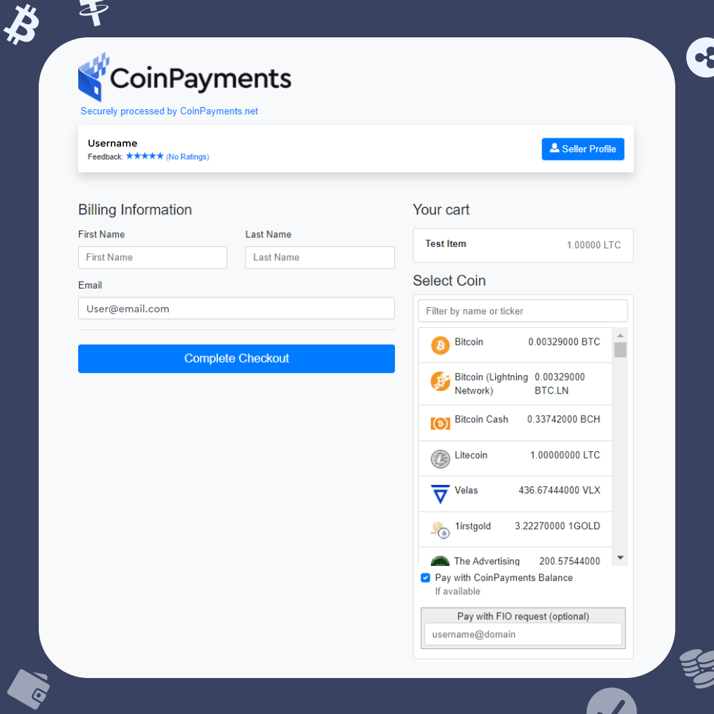 Test CoinPayments Features with Litecoin Testnet Mode