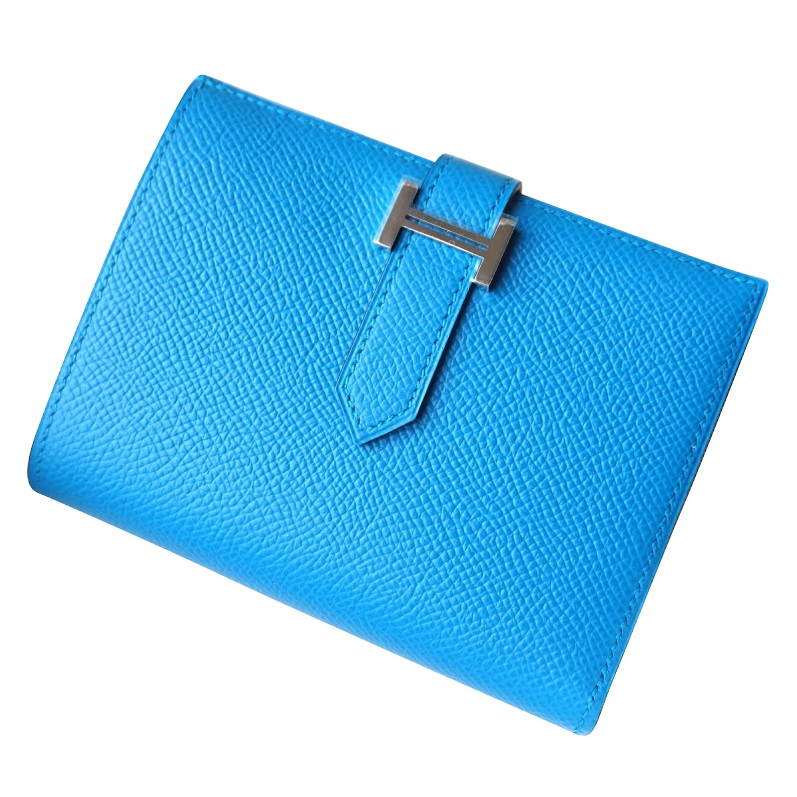 Hermes Alligator Matt Blue Marine Wallet – MILNY PARLON