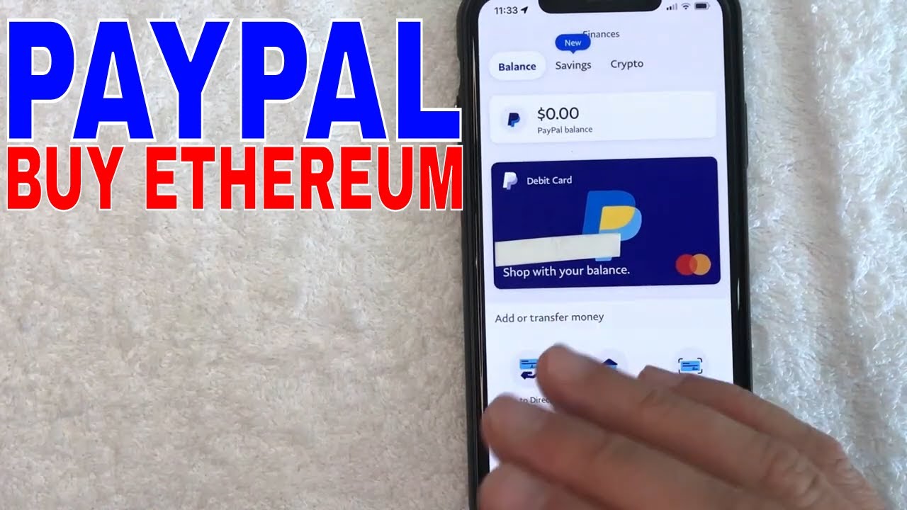 How to Buy Ethereum with PayPal in ? | CoinCodex