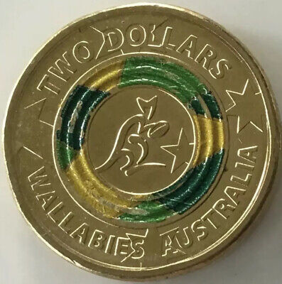 Two Dollars Olympic - Dedication (Green), Coin from Australia - Online Coin Club