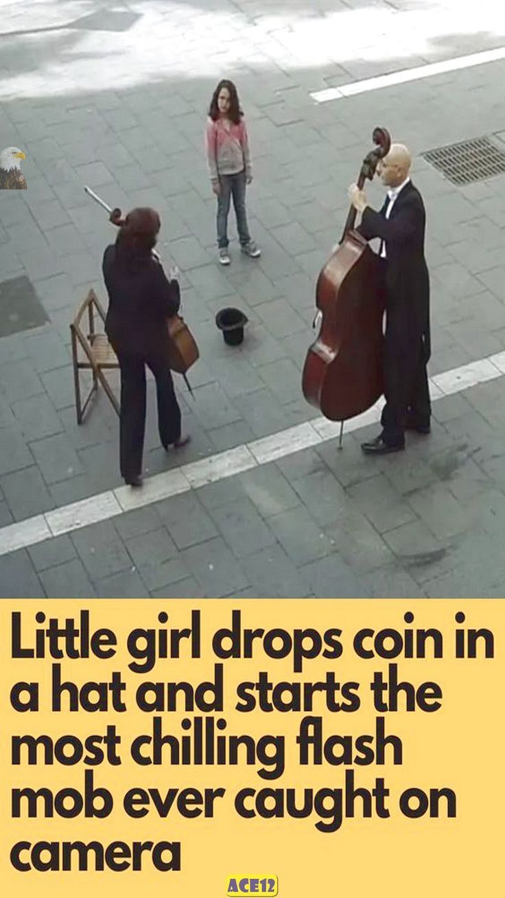 A little girl gives coins to a street musician, and gets the best surprise in return - Classic FM