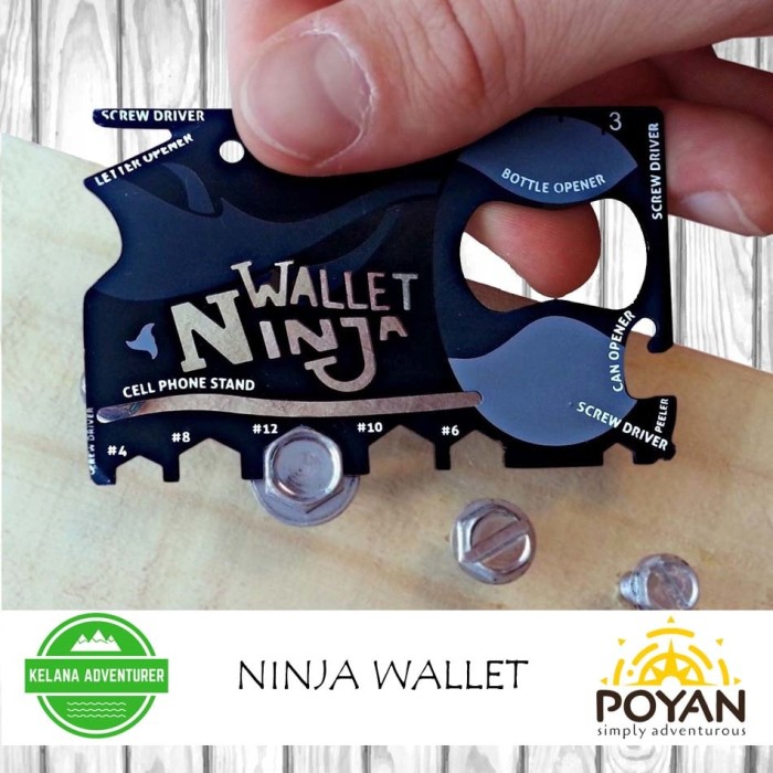 Wallet Ninja Multi-Tool - Not sold in stores