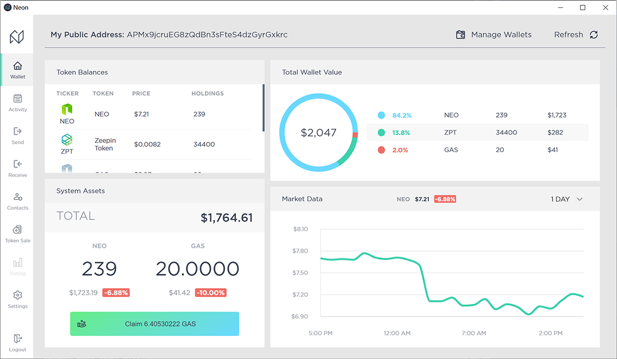 NEO Wallet | Ledger