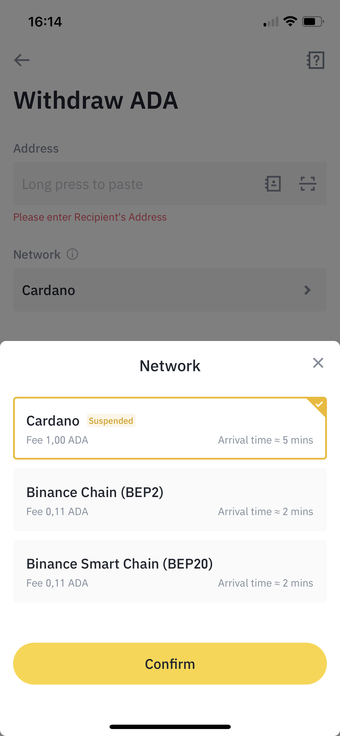 How to transfer Cardano from Binance to EXMO? – CoinCheckup Crypto Guides