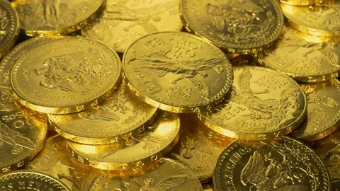 Falling Shiny Gold Coins Free Stock Video Footage Download Clips Backgrounds