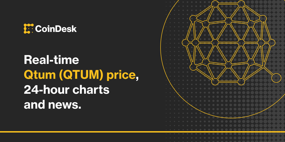 QTUM to USD Price today: Live rate Qtum in US Dollar