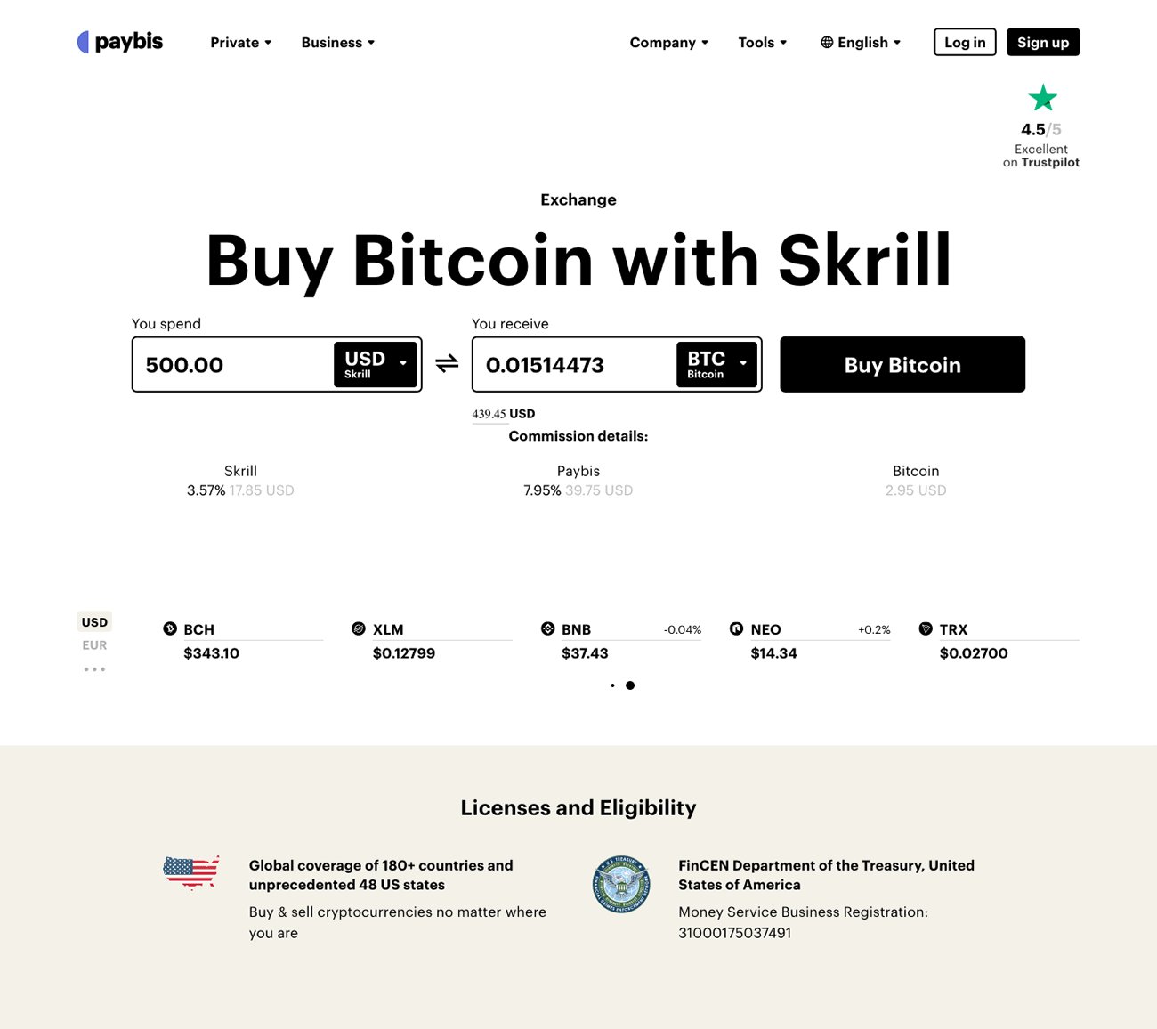 Buy Bitcoin with Skrill | How to buy BTC with Skrill | BitValve