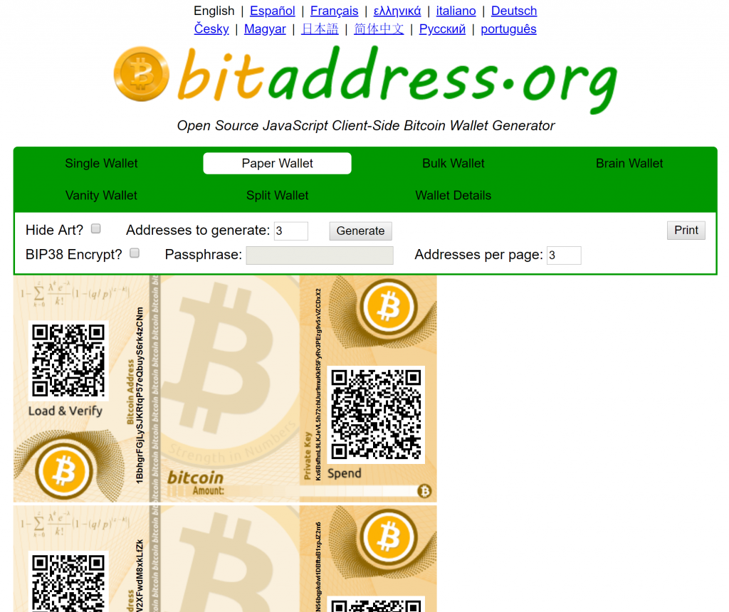 Fake Bitcoin Address Generator - Randommer