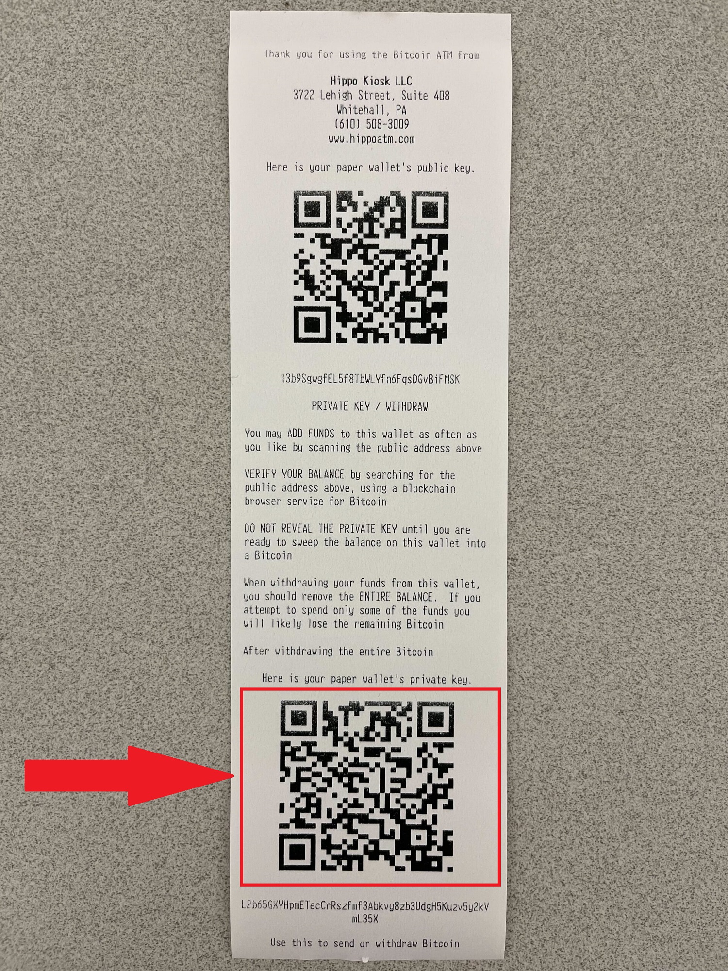 How to use the sweep paper wallet in bitcoinhelp.fun