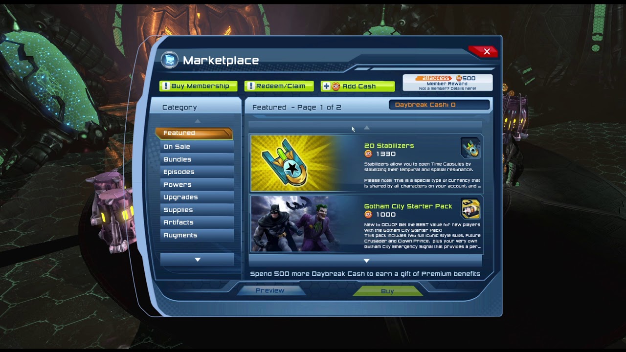 Buy DC Universe™ Online 1-Month Membership - Microsoft Store en-HU