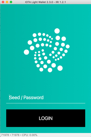 Download Wallet and Login · IOTA Guide and FAQ