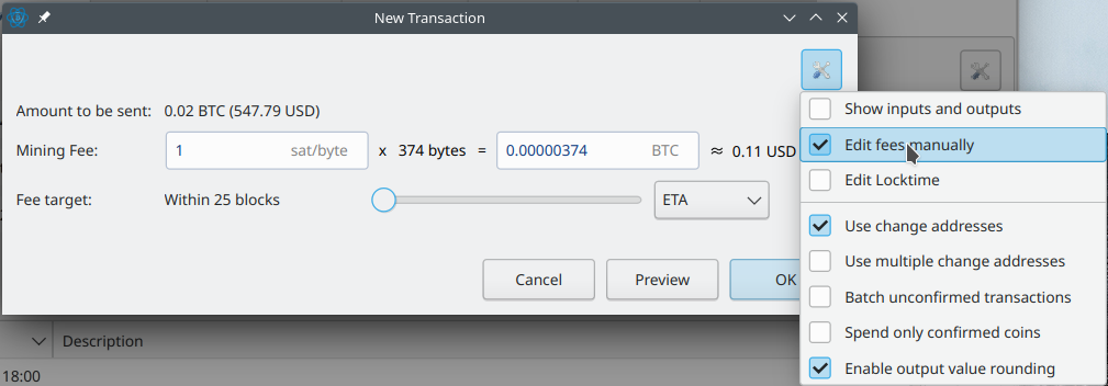 Tails - Exchanging bitcoins using Electrum