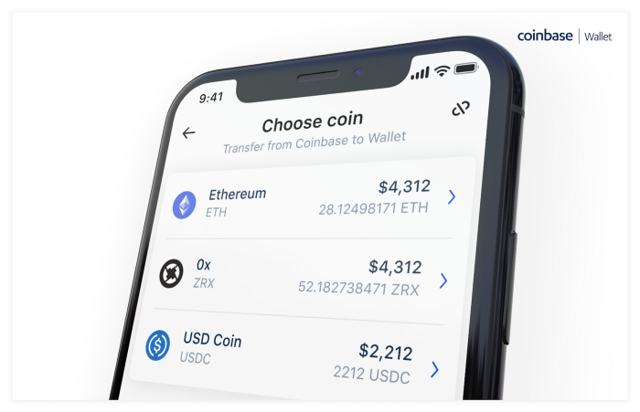 How to Transfer Crypto from Coinbase to Coinbase Wallet