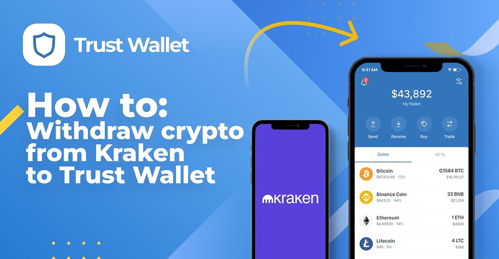 How to Withdraw Crypto from Kraken to Trust Wallet - Transfer Guides - Trust Wallet