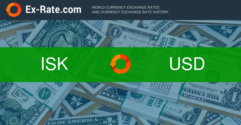 USD ISK Exchange Rate | USD to ISK | Dollar to Icelandic Krona Conversion | IFCM Iran