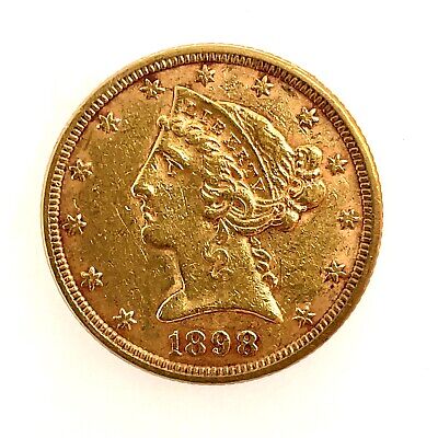 $5 Indian Gold Half Eagle | LCR Coin