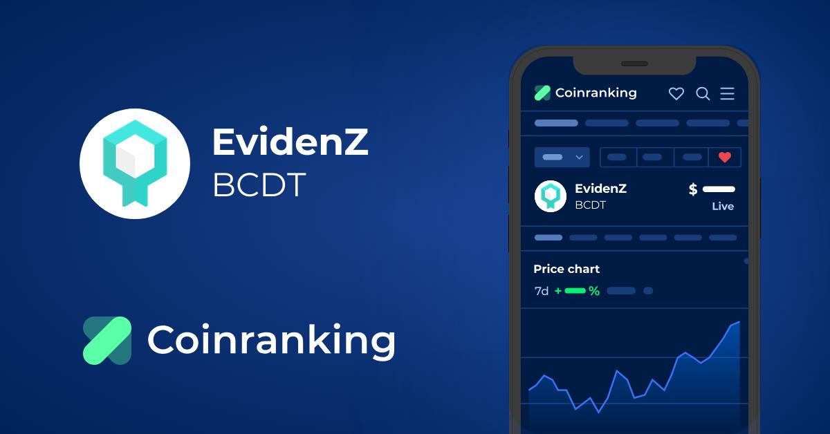 Convert 1 BCDT to USDT - EvidenZ to Tether Converter | CoinCodex