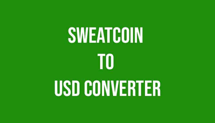 Convert 1 SWEAT to USD - Sweat Economy price in USD | CoinCodex
