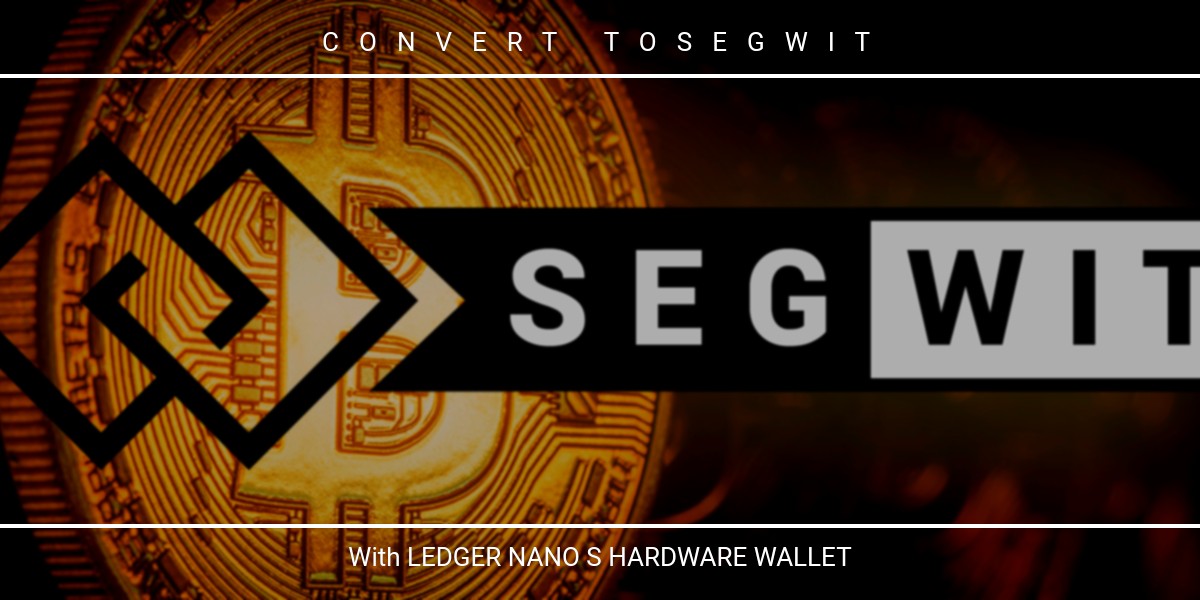 How to move BTC from legacy to Segwit address - Bitcoin Freedom - Massimo Musumeci