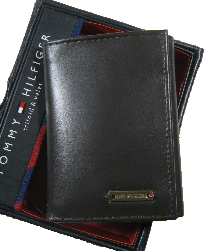 Men's Leather Oxford Slim Trifold Wallet by Tommy Hilfiger | Trifold Wallets at bitcoinhelp.fun