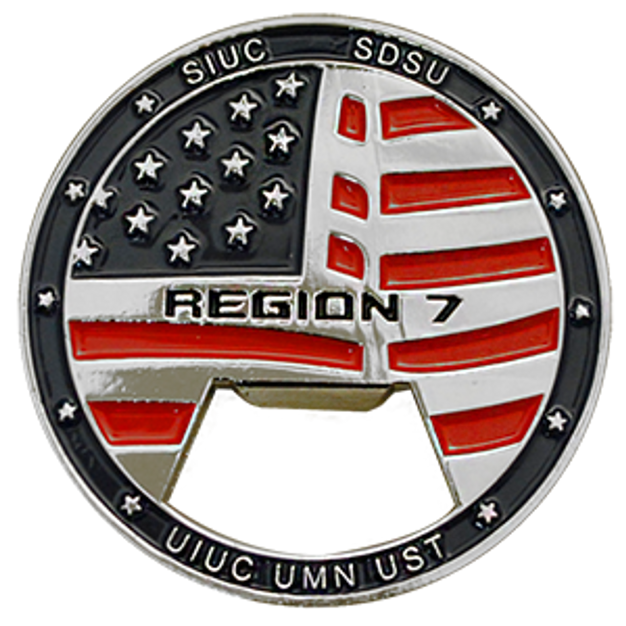2 AS Custom Bottle Opener Air Force Challenge Coin