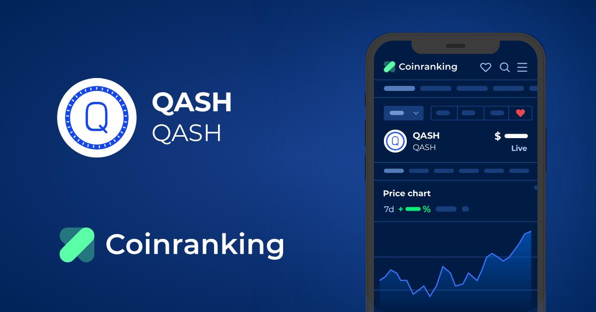 QASH (QASH) News Feed | CoinCodex