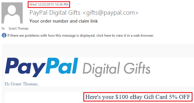 How do I buy and send a digital gift card through PayPal? | PayPal GB