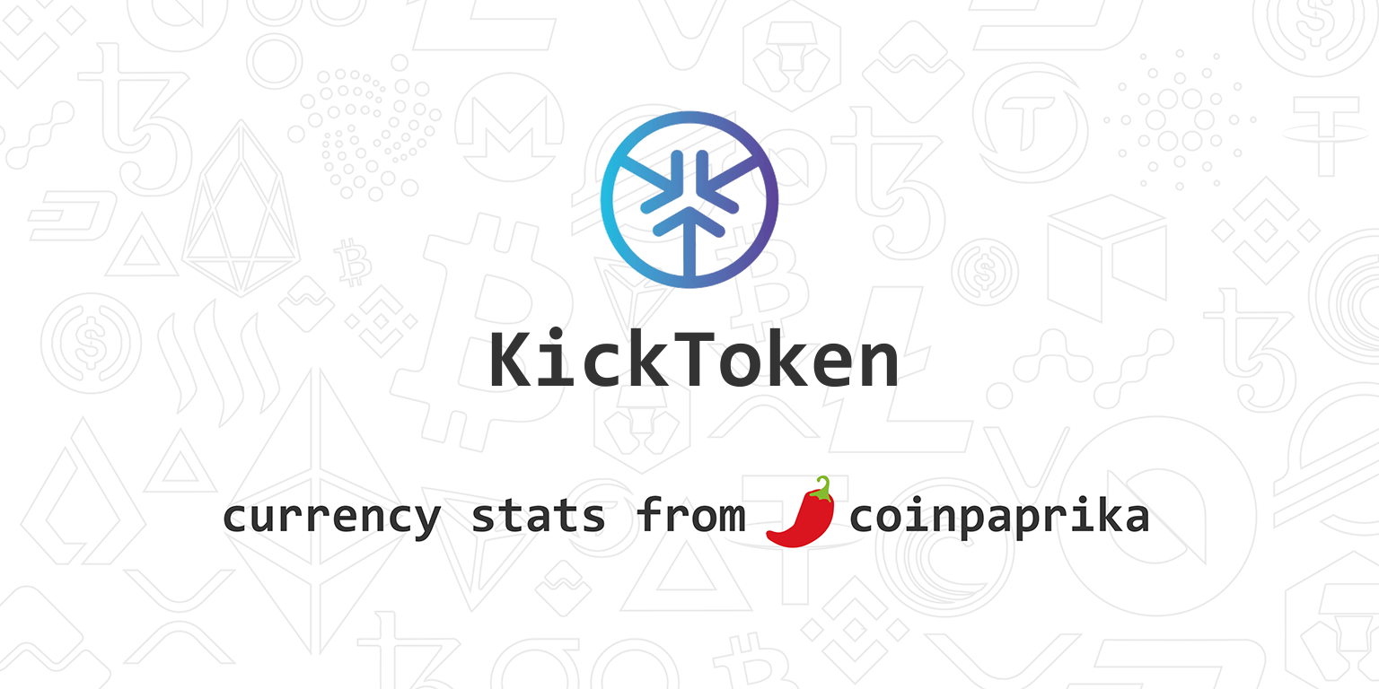 Convert 1 KICK to USDT - KickToken to Tether Converter | CoinCodex
