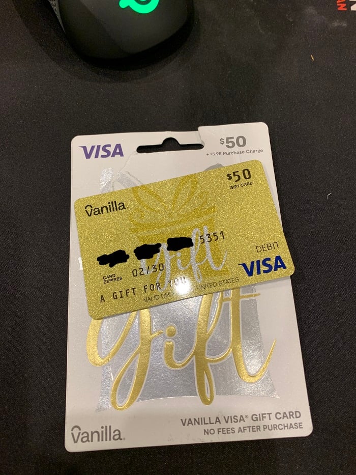 PayPal credit to buy visa gift card? - PayPal Community