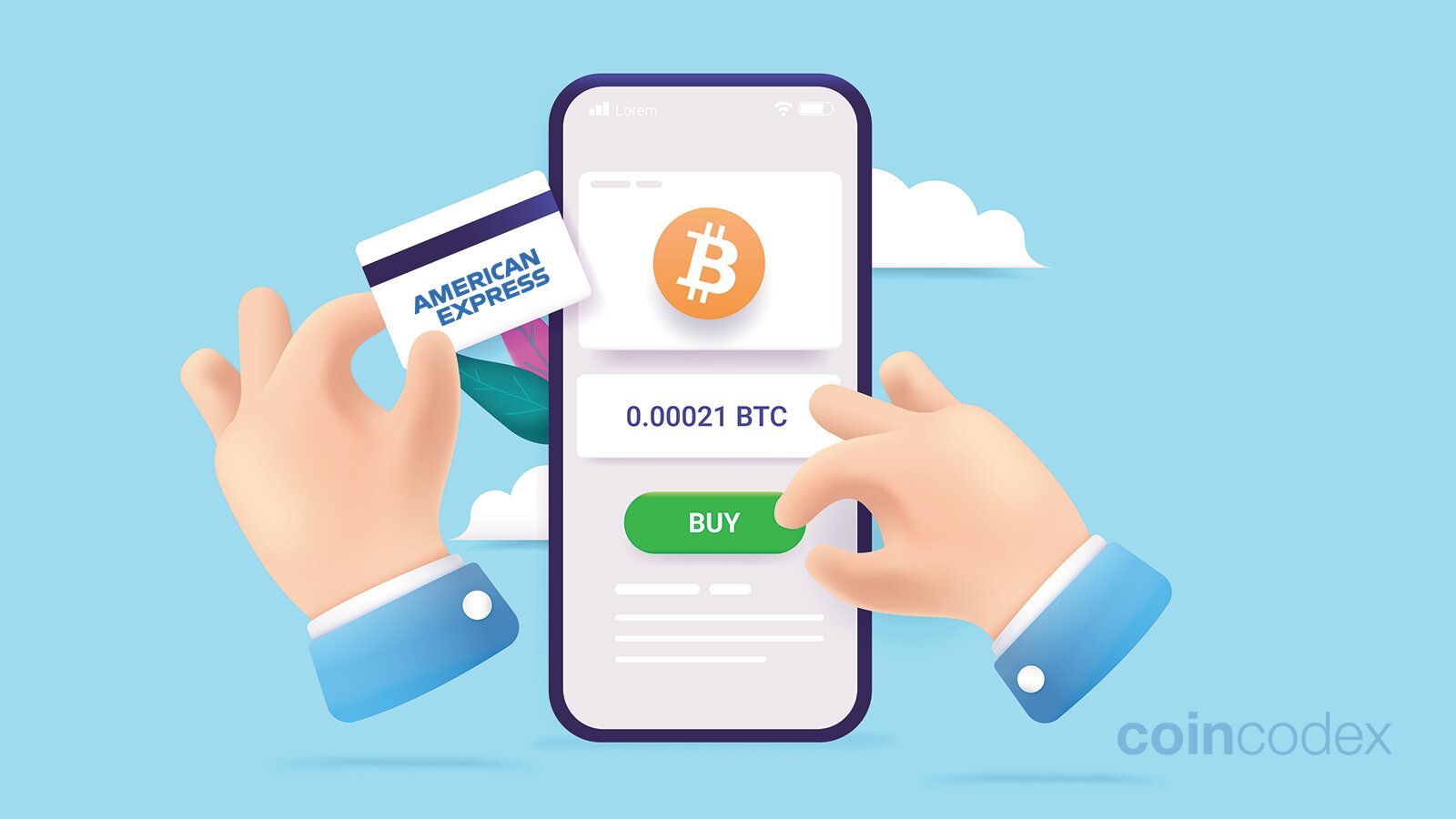 How to buy Bitcoin (BTC) with an American Express card from the USA