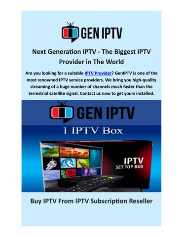 PPT - IPTV Sports Subscription - Gen IPTV PowerPoint Presentation, free download - ID