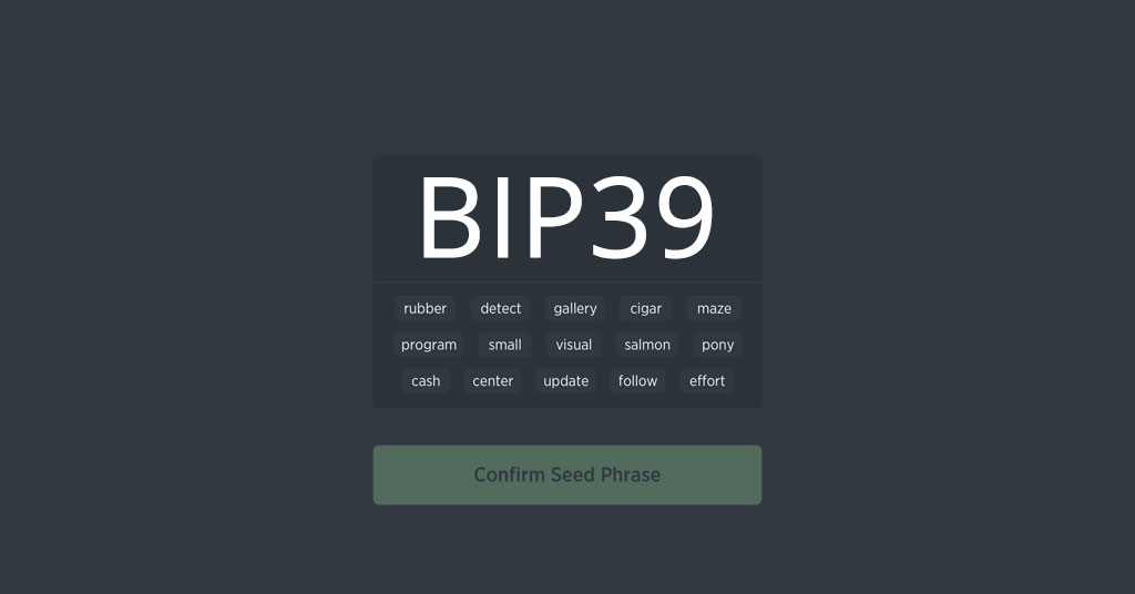 Understanding BIP The Origin of Your Seed Phrase | Ledger