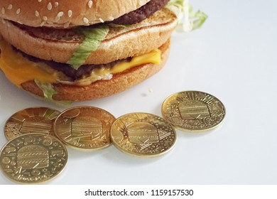 MCDONALD’S ISSUES 50TH ANNIVERSARY BIG MAC COINS