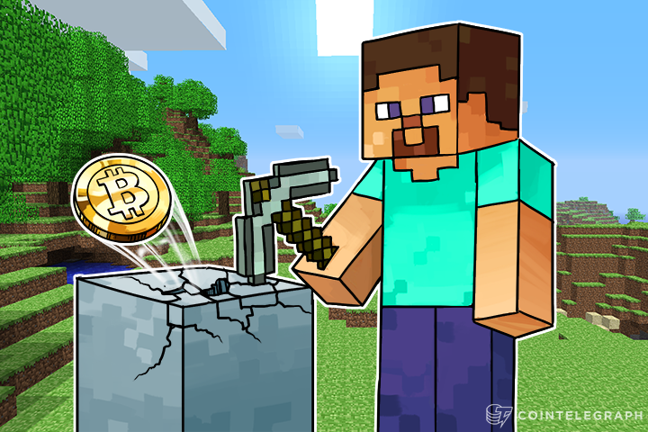 Minecraft: earn Bitcoins by playing it on Satlantis - Coinaute