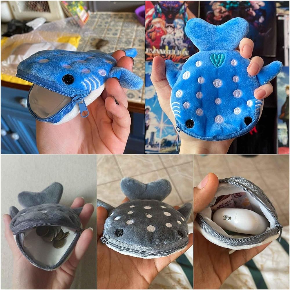 Blue Whale Round Coin Purse – Sew&Tell Handmade