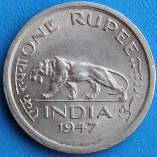 Rare One Rupee LAST BRITISH INDIA COIN GEORGE VI Lahore Mint | Coins, George vi, Rupees