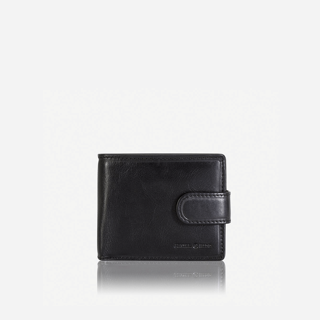 Mens Leather Bifold Wallet With ID Window