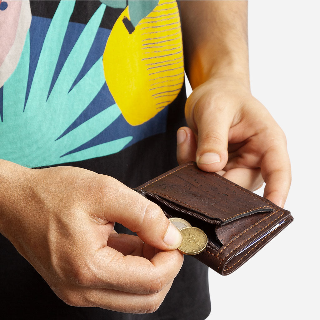 Otto Angelino Italian Top Grain Leather Minimalist Men Wallet, Slim Credit Card – MegaGear Store
