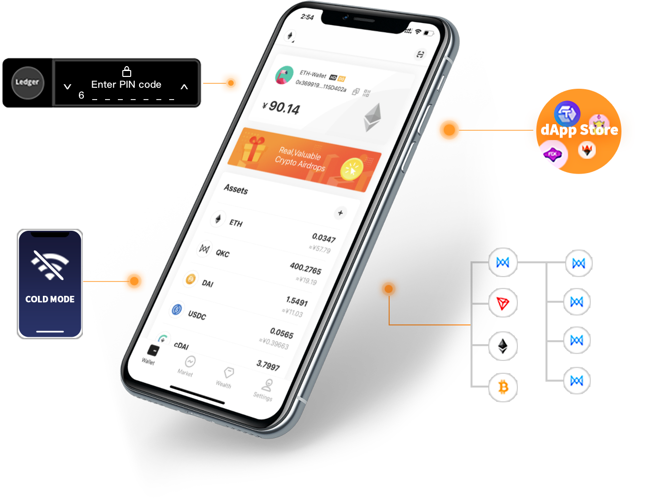 The secure QuarkChain (QKC) wallet | Notum