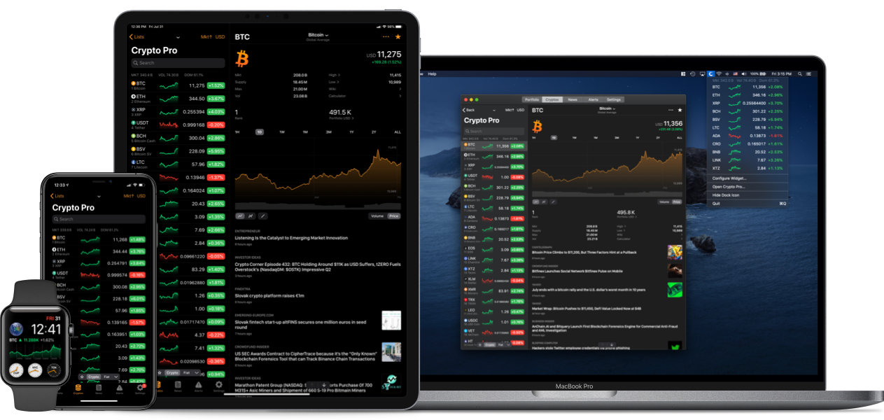 Download Cryptocurrency Ticker for Mac | MacUpdate