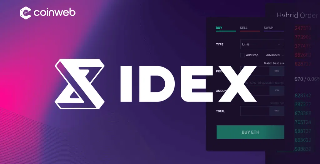 IDEX High-Performance Decentralized Exchange | Moonbeam Network