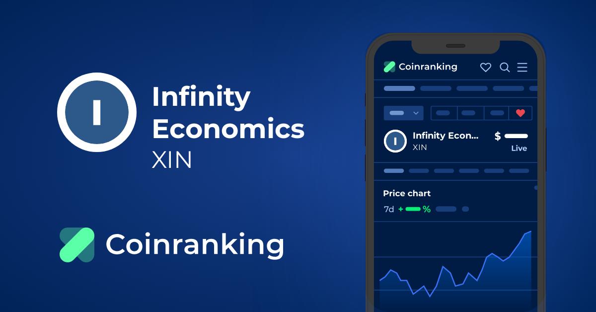 XIN ($) - Infinity Economics Price Chart, Value, News, Market Cap | CoinFi