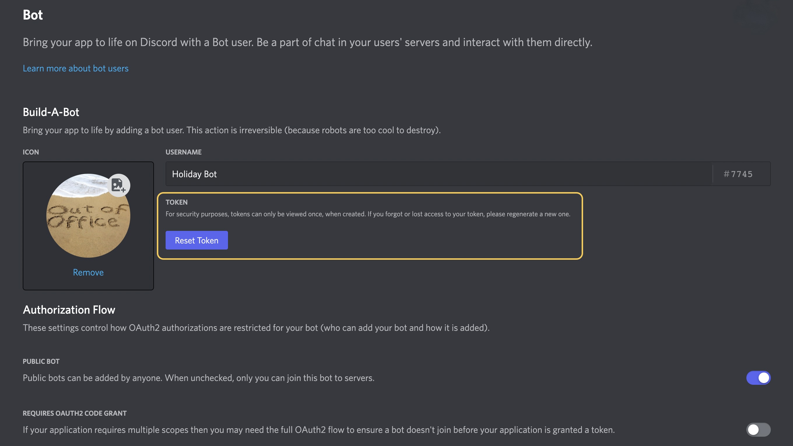 How to Get a Discord Bot Token - DiscordGSM